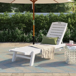 Outdoor Chaise With Canopy | Wayfair